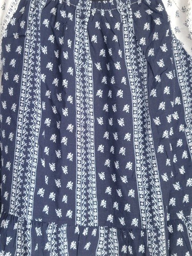 Kidpik Floral Peasant Boho Cottagecore Top Child sz 14 Bell Flare Sleeve Ruffle - Picture 8 of 12