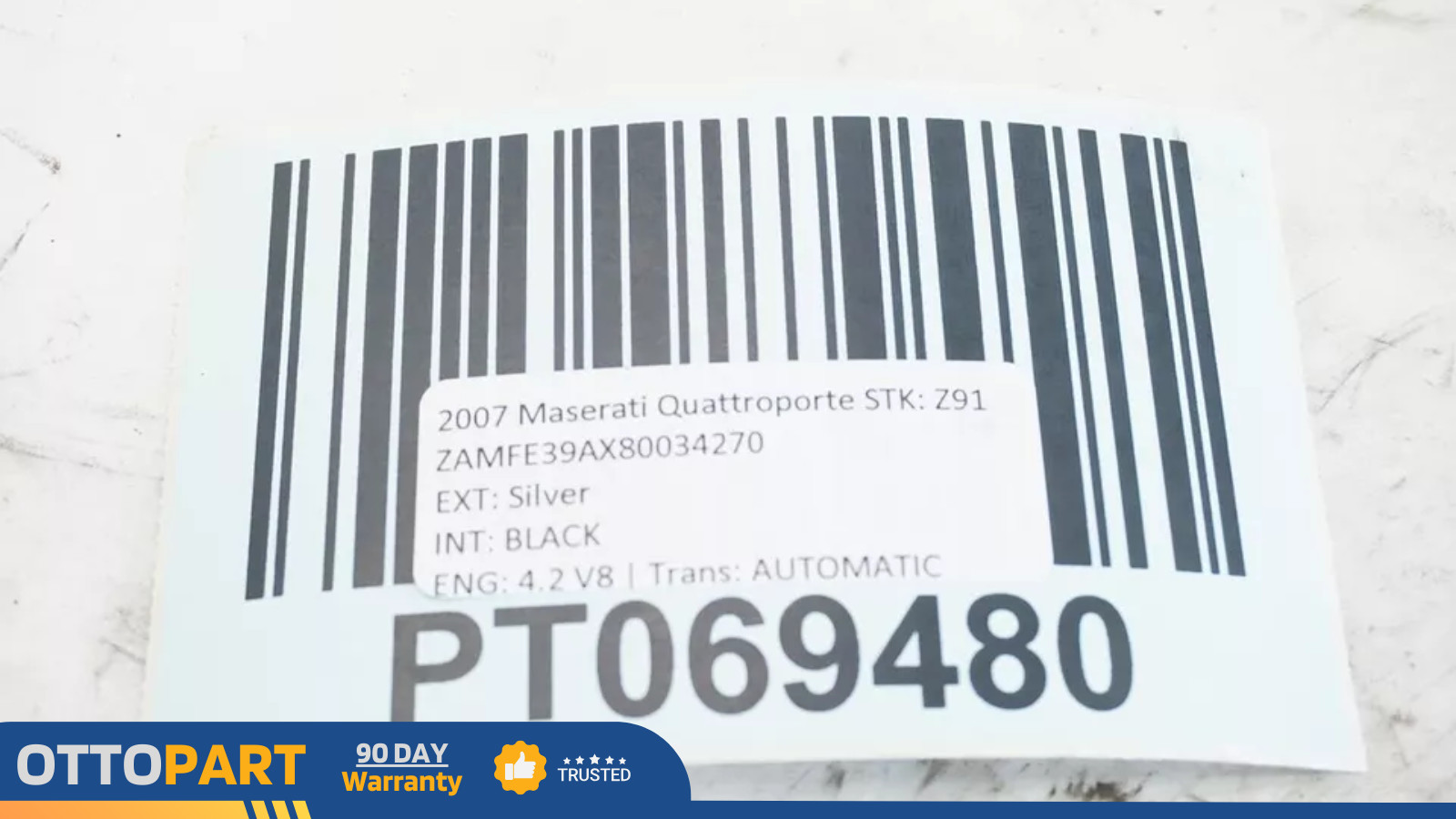 03-08 Maserati Quattroporte Front Right Passenger Side Spindle Knuckle Hub OEM
