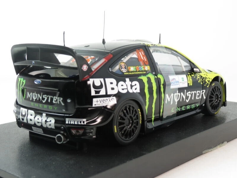Sunstar Ford Focus RS WRC08 #46 Valentino Rossi Monza Rally Show 2009 1/18 3981 - Immagine 2 di 4