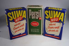 Altes  Waschmittel aus Tante Emma Laden - 2x Suwa , 1x Persil