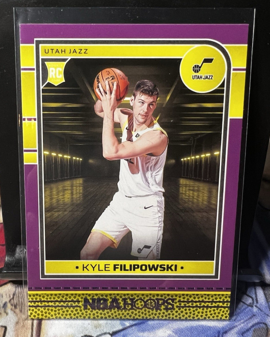 Kyle Filipowski NBA Hoops 2024-25 Purple Paper Rookie (No. 262)