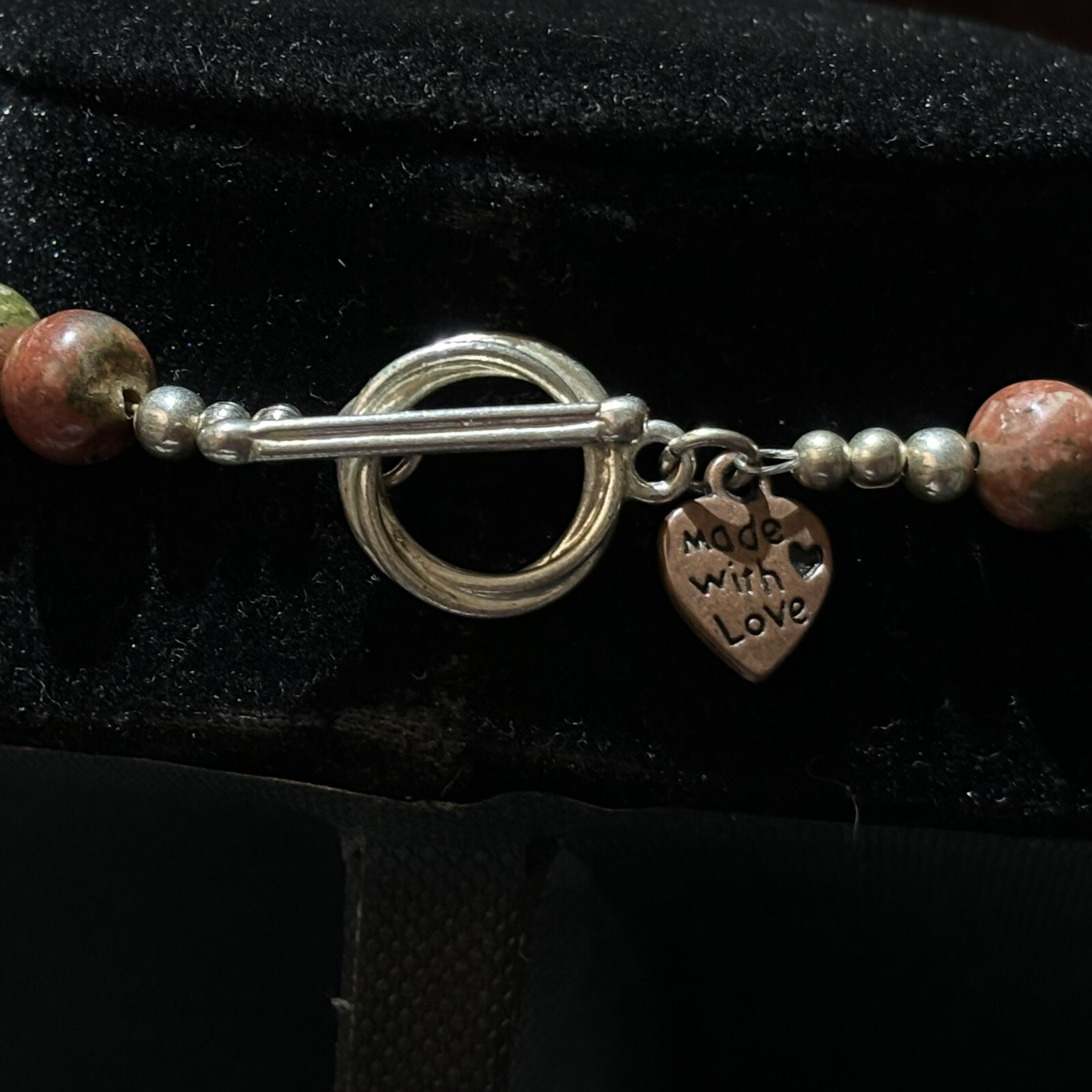 Multicoloured Stone Statement Necklace - image 9