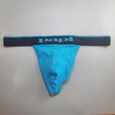 papi Men's Thong  Cotton  Spandex  Medium