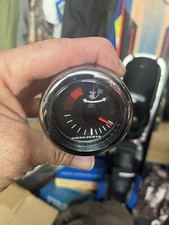 VDO Volvo Penta Trim Gauge VP3 812 861 Black Silver Chrome (1-B2)