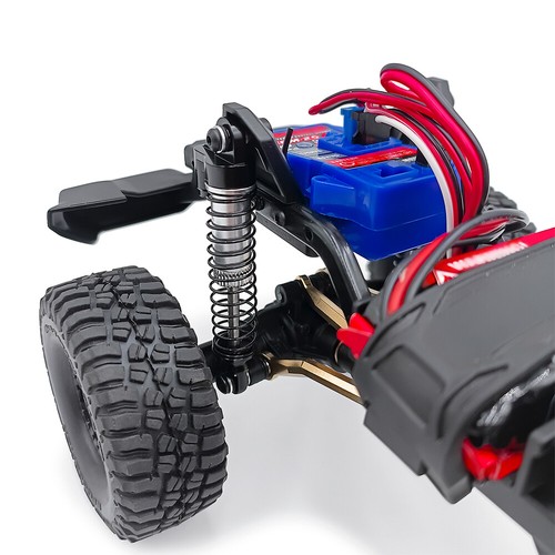 4PCS +51mm 1/18 RC Shock Absorbers +56mm for 1/18 TRX4-M RC Car Crawler Parts - Picture 5 of 45