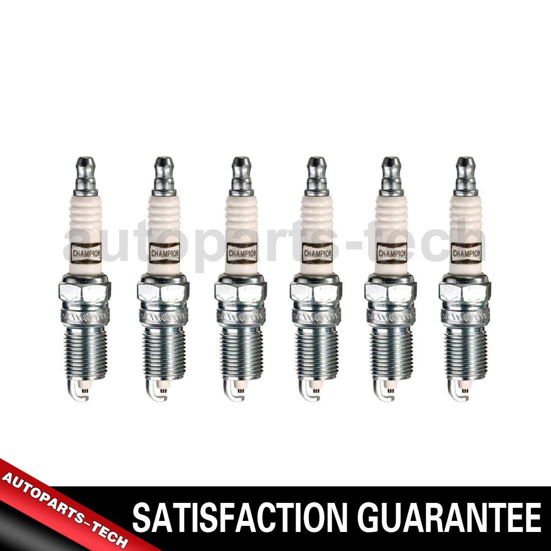 6x Champion Spark Plug  Spark Plug For Ford Edge 20072018