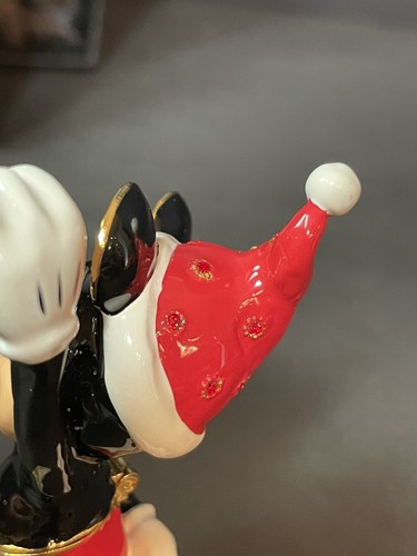 DEPT 56 Disney Showcase Mickey Mouse Weihnachten Schmuckschatulle mit Schmucksteinen in Box - Bild 10 von 20