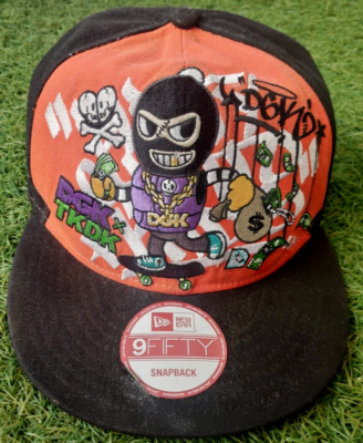2012 Tokidoki TKDK DGK New Era 9Fifty Snapback Cap Robber Skater