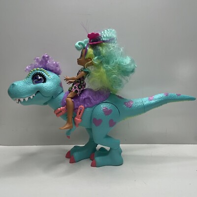 Cave Club Rockelle Doll and Tyrasaurus Dinosaur Pal Playset No