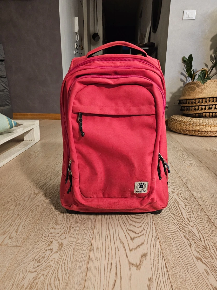 Zaino Retrò Da Viaggio E Scuola In Poliestere - Capiente E Leggero Per PC 15 Pollici - 3