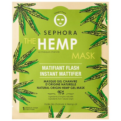 1 SEPHORA COLLECTION Clean Hemp Mask Instant Mattifier NEW SEALED