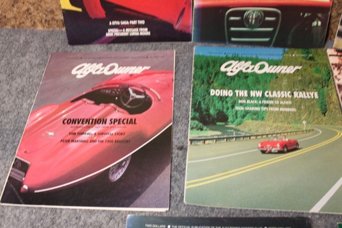 Lot-10 Alfa Romeo Owners Club Magazines Official Publication Alfa 1993 - Picture 4 of 6