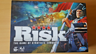 Risk Ebay Risk Board Game 2015 by Hasbro The Game of Strategic Conquest COMPLETE ...