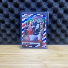 2024 Panini Prizm Red White and Blue Joe Burrow Cincinnati Bengals #55