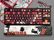 Haikyuu Anime Theme KeyCaps PBT 142 Keys For Cherry MX Keyboard