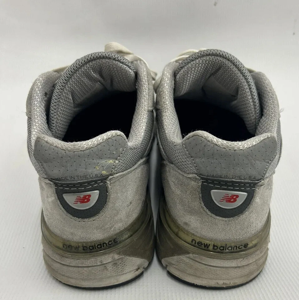 Новый баланс M990 V4 M990GL4 серый Castlerock мужчин 8,5 сделано в США носили - Изображение 3 из 4