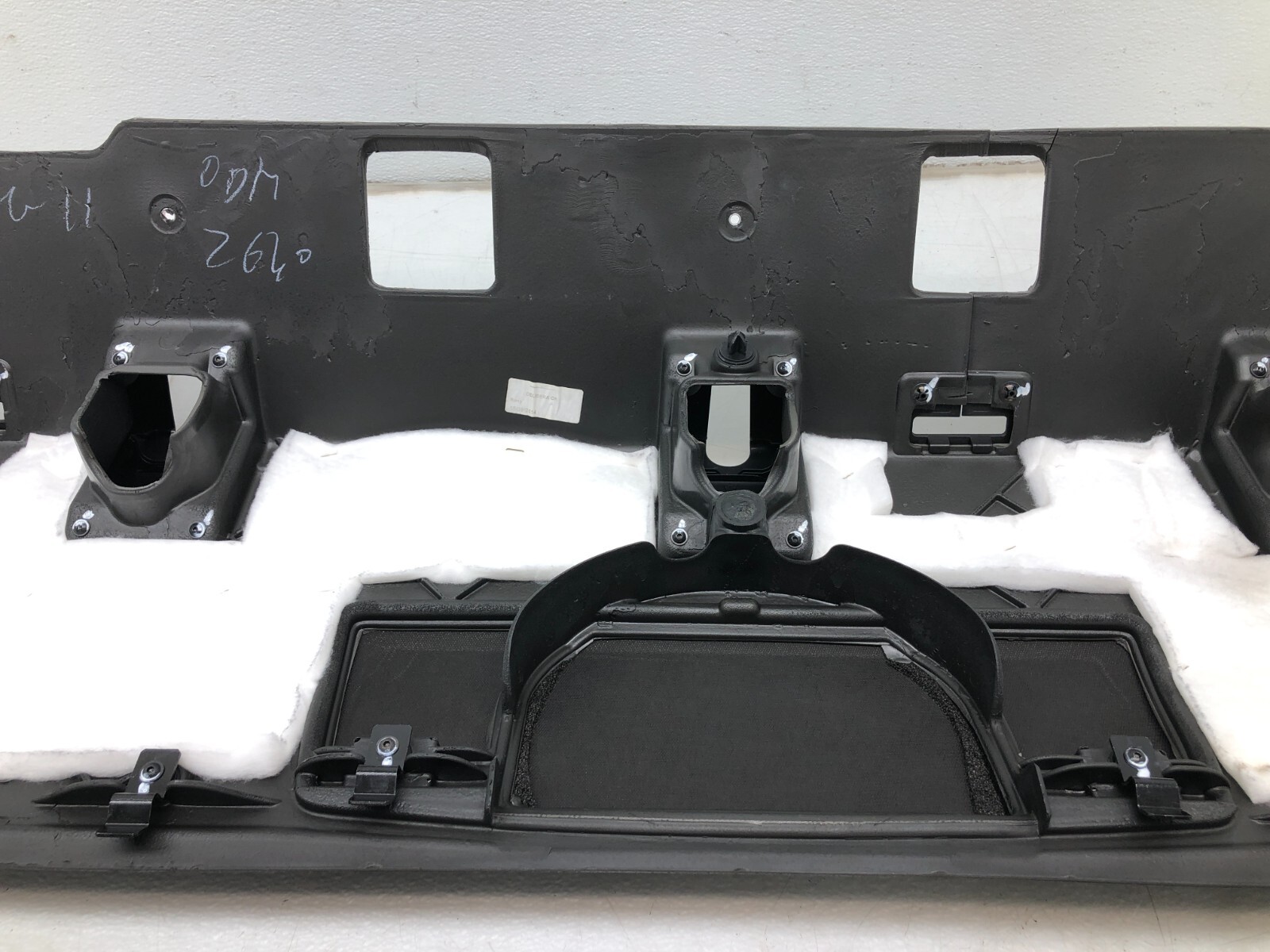 2015 MASERATI GHIBLI S Q4 REAR PARCEL SHELF TRIM UNDER WINDOW PANEL OEM.