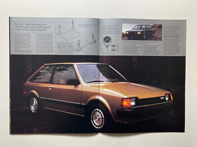 1983 Mazda GLC Cars Original Sales Brochure *Showroom Book* (24