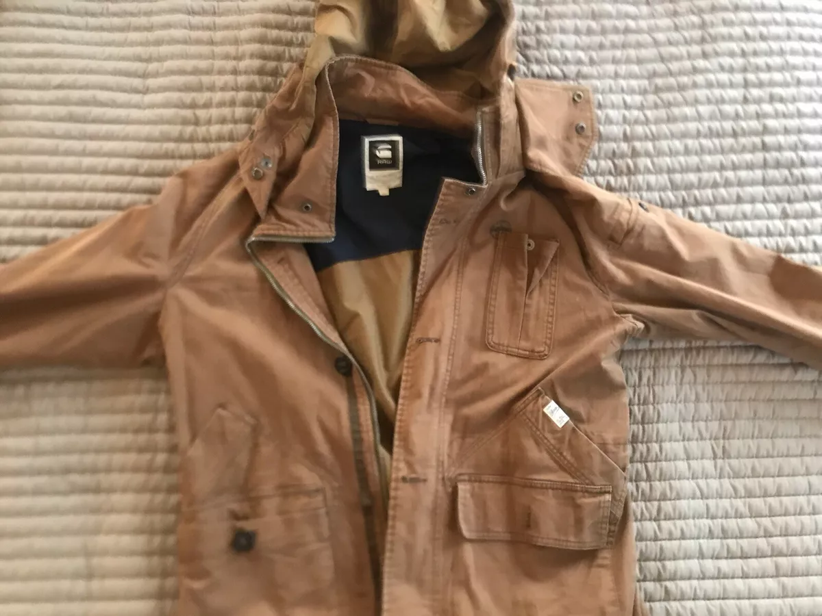 G Star Raw Ontario Hooded Jacket Arrow Season 1 Rare Size Large