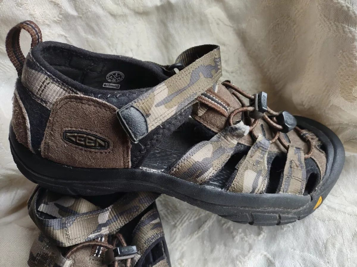 Keen Sandals Size Mens 6 Cascade Brown Green Camo Sports Adjustable