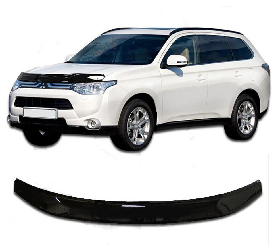Bra Capot Deflecteur Protection Pour Mitsubishi Outlander 2012-2020 Scoutt - Photo 1/4