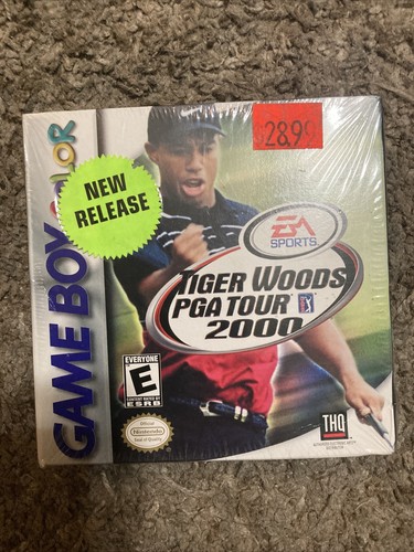 Tiger Woods PGA Tour 2000 for Nintendo Gameboy Color BRAND NEW FACTORY SEALED - Picture 2 of 24