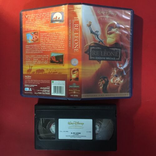VHS Walt Disney I Classici - IL RE LEONE (2003) VS 4996 EDIZIONE SPECIALE - Foto 1 di 1