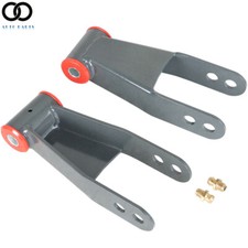 Pair Of 1 To 2 Rear Lift Shackles For 1988-20172018 Chevy Silverado Ck 1500