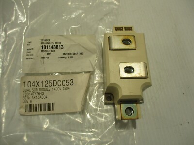 NEW GE SEMIKRON SKKT250 104X125DC053 DUAL SCR MODULE 250 A 1400V