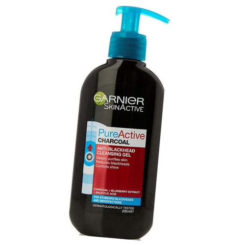 Garnier Pure Active Carbón Gel Limpiador Anti Espinillas 200 ml - Maquillaje Warehou - Imagen 4 de 4