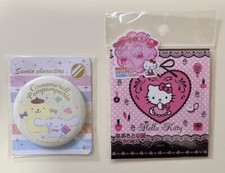 Sanrio Characters Compact Mirror and Hello Kitty Blotting Paper