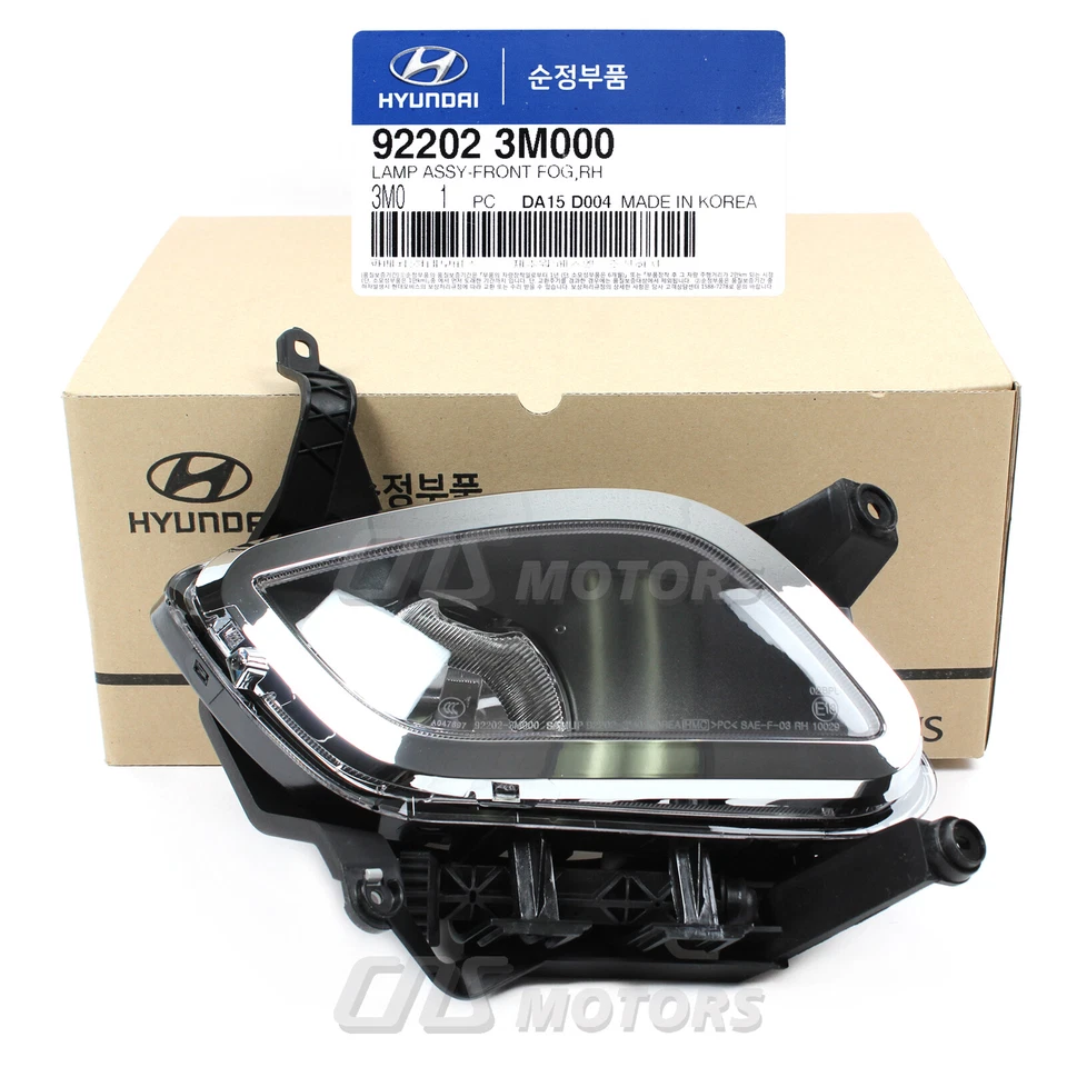 ✅GENUINE✅ Fog Lights LH & RH for 2009-2010 Hyundai Genesis Sedan OEM 922013M000 Foto 3 de 4