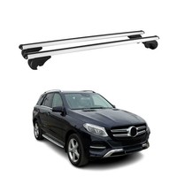 DachträGer FüR Mercedes GLE W166 2015-2018 GepäCkträGer GrundträGer Alu Silber