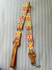 Dog Leash Leather Handmade Colorful New