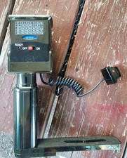 Vintage Chrome Universal Film Camera Flash Unit With Handle