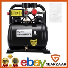 6L Kompressor Fl&uuml;sterkompressor Druckluftkompressor 8 Bar f&uuml;r Ballaufblasung