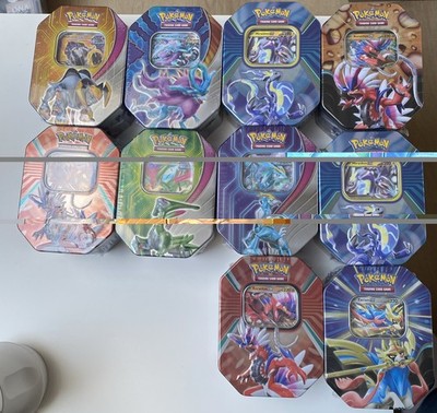 Pokémon 10x  Tin Boxen Kollektion