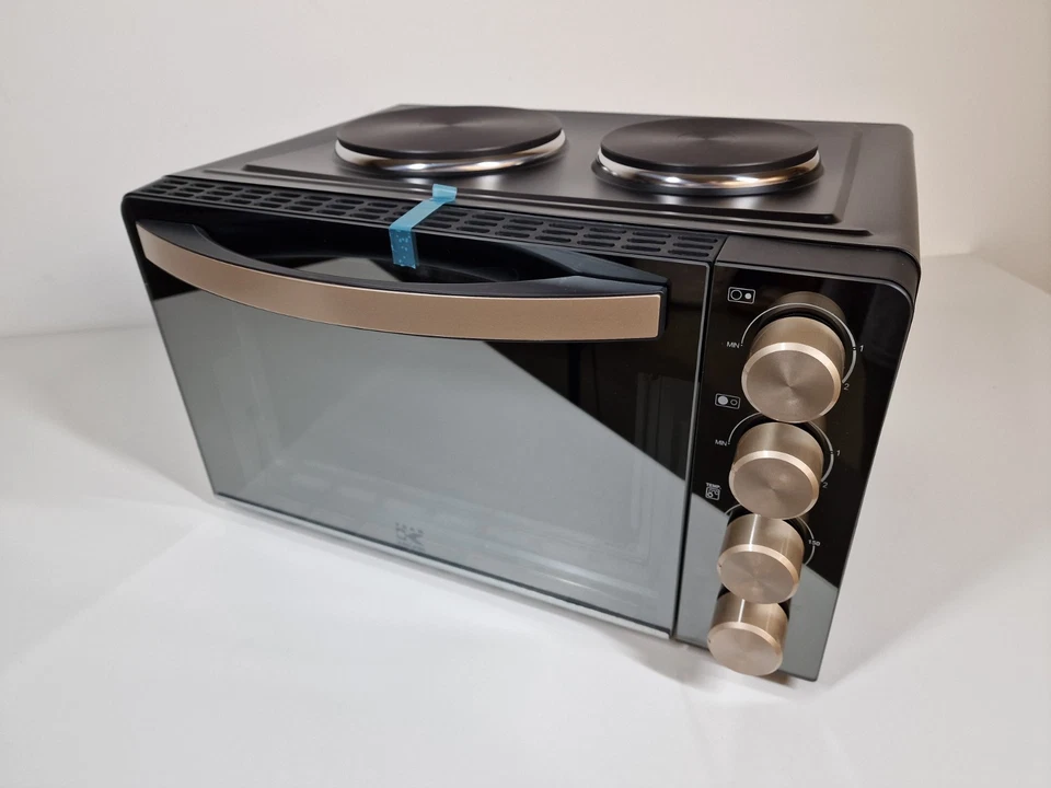 Team TKG Kalorik Kleinküche Mini Backofen mit Herdplatten NEUWERTIG MANGEL! - Bild 3 von 4