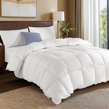 Hungary Goose Down Comforter Twin Size, 850 Fill Power All Season Duvet Insert