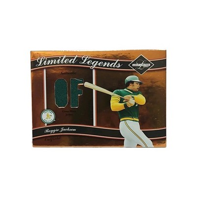 2004 Leaf Limited - Limited Legends Materials Reggie Jackson /100 