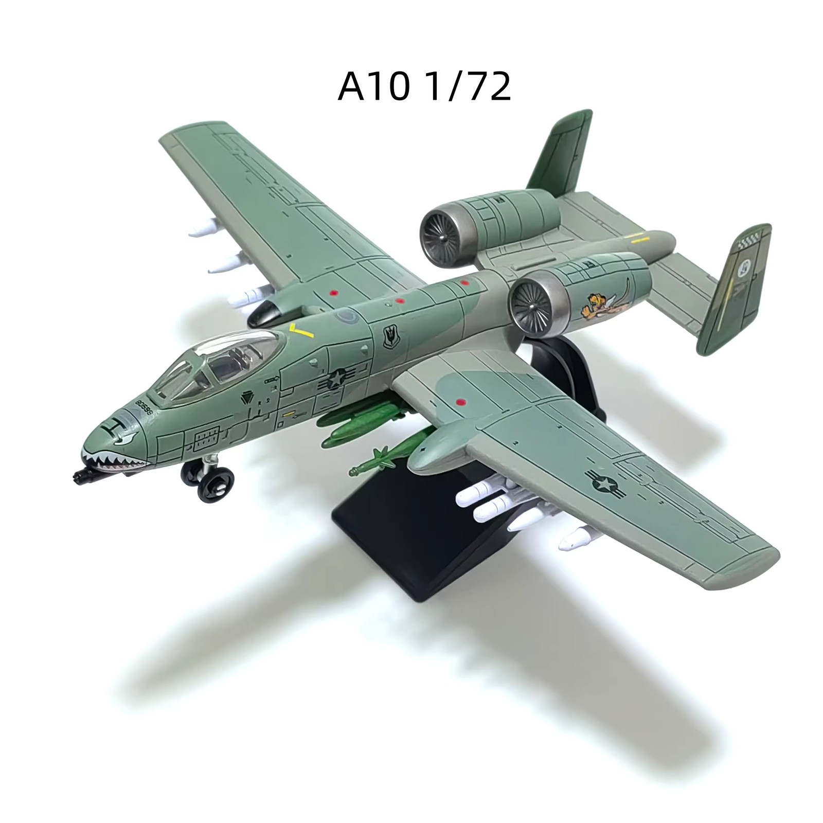 1:72 A10 Warthog Jet Fighter Model Military Aircraft Diecast