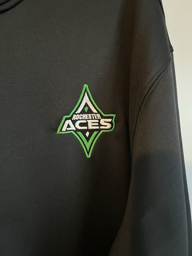 Rochester Aces Youth Hockey League Zip Sweatshirt Adult Size 2XL, Fast Shipping! - Picture 4 of 10