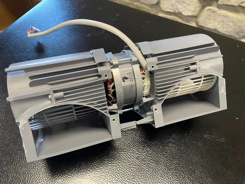 NEW WB26X35499 Vent Fan & Motor / Blower GENUINE OEM Cafe' GE Microwave OPEN BOX