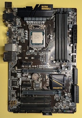 GIGABYTE GA-Z170-HDP3 LGA 1151/Socket Motherboard with i5-6600K 3.5GHz CPU