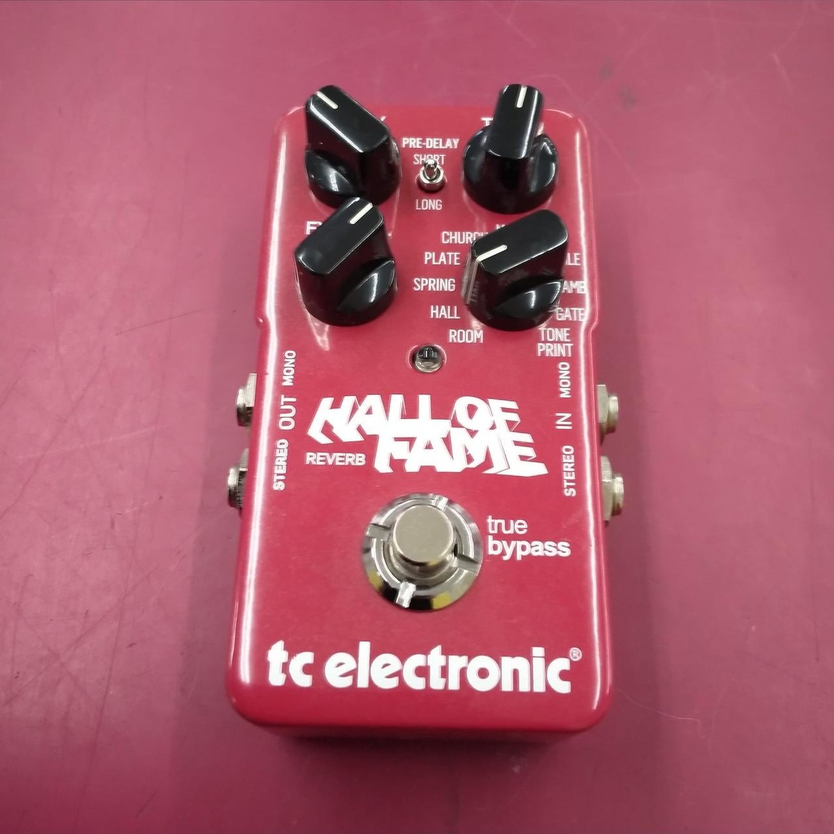 Tc Electronic Hall Of Fame Reverb Electronic/Hall Rev Used
