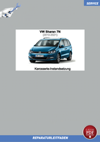 PDF VW Sharan (10-21) Reparaturanleitung Karosserie-Instandsetzung
