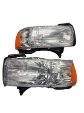 Headlights Assembly Compatible With 1994-2001 Dodge Ram 150094-02 Ram 2500 3500