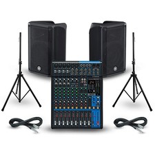 Yamaha MG12XU with DBR PA Package 10" Mains