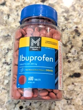 Member's Mark Ibuprofen Pain Reliever 200mg 600 tablets exp: 01/2027