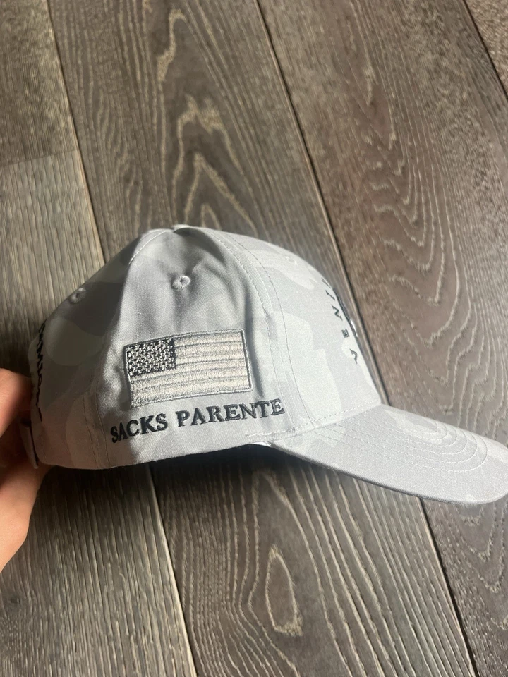 男式高尔夫军帽军队绿色可调节 — 第 2/4 张图片